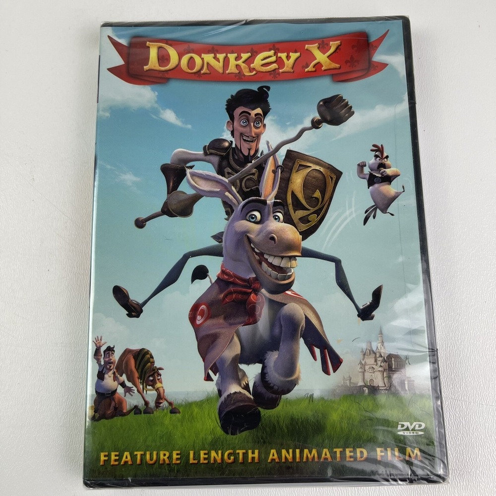 Phase 4 Films Donkey X DVD Widescreen Kids Family Movie Humor